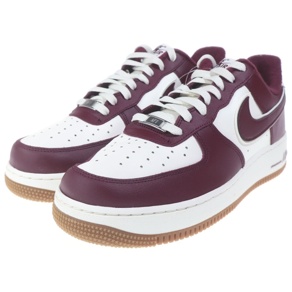 NIKE(ナイキ) AIR FORCE 1 07 LV8 DQ7659-102 エアーフォース1 ローカットスニーカー US10/28.0cm ホワイト/パープル