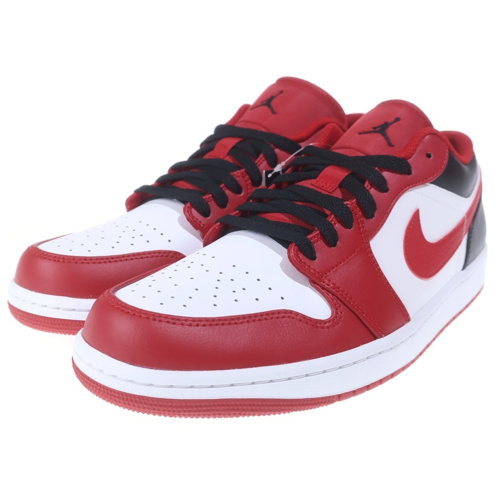 NIKE(ナイキ) AIR JORDAN 1 LOW GYM RED 553558-163 エアジョーダン1 ジムレッド ローカットスニーカー US12/30.0cm レッド ホワイト
