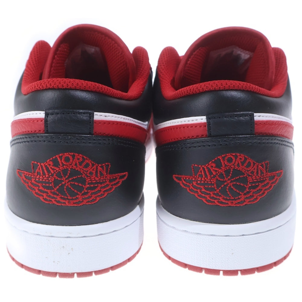 NIKE(ナイキ) AIR JORDAN 1 LOW GYM RED 553558-163 エアジョーダン1 ジムレッド ローカットスニーカー US12/30.0cm レッド ホワイト