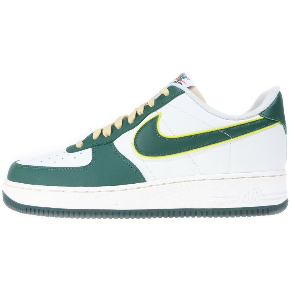NIKE(ナイキ) AIR FORCE 1 07 LV8 FD0341-133 エアフォース1 ローカットスニーカー US10.5/28.5cm ホワイト/グリーン