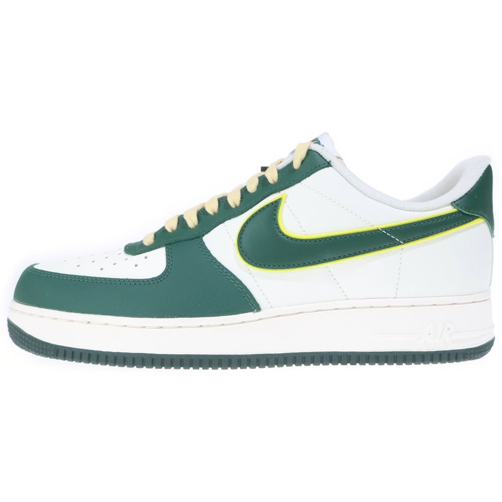 NIKE(ナイキ) AIR FORCE 1 07 LV8 FD0341-133 エアフォース1 ローカットスニーカー US11/29.0cm ホワイト/グリーン