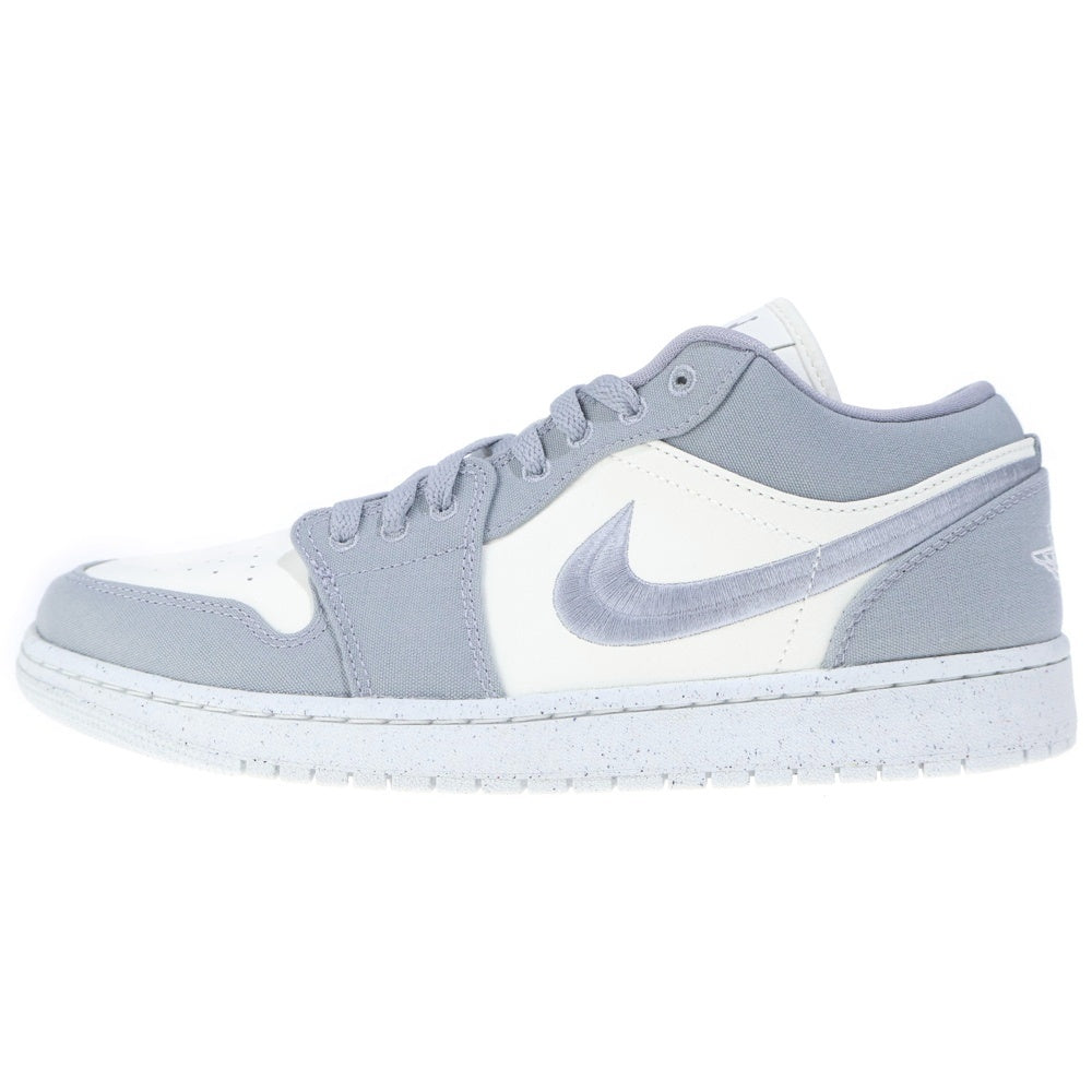 NIKE(ナイキ) WMNS AIR JORDAN 1 LOW DV0426-012 ウィメンズ エアジョーダン1 ライトスチールグレー ローカットスニーカー US11.5/28.5cm グレー/ホワイト レディース