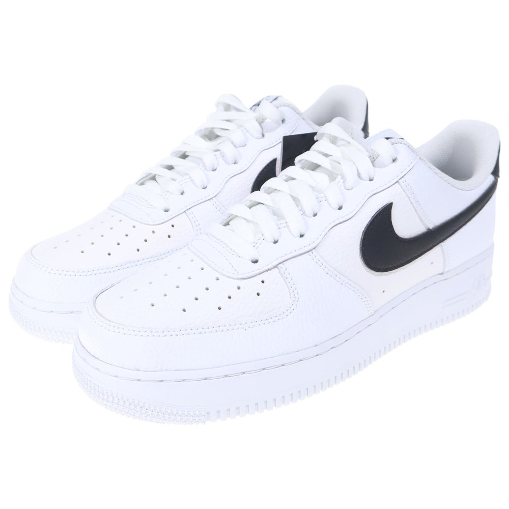 NIKE(ナイキ) AIR FORCE 1 LOW 07 CT2302-100 エアフォース1 ペブルド レザー ローカットスニーカー US10.5/28.5cm ホワイト