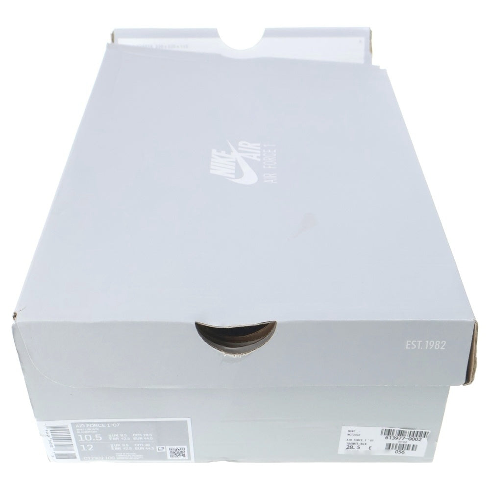 NIKE(ナイキ) AIR FORCE 1 LOW 07 CT2302-100 エアフォース1 ペブルド レザー ローカットスニーカー US10.5/28.5cm ホワイト