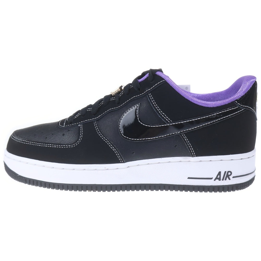 NIKE(ナイキ) AIR FORCE 1 07 LV8 EMB DR9866-001 エアフォース 1 ローカットスニーカー US10.5/28.5cm ブラック