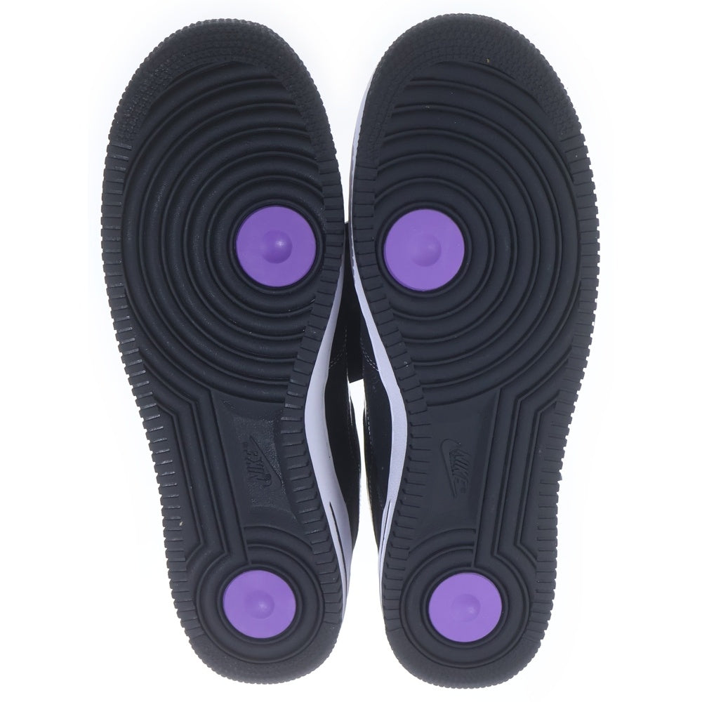 NIKE(ナイキ) AIR FORCE 1 07 LV8 EMB DR9866-001 エアフォース 1 ローカットスニーカー US10.5/28.5cm ブラック