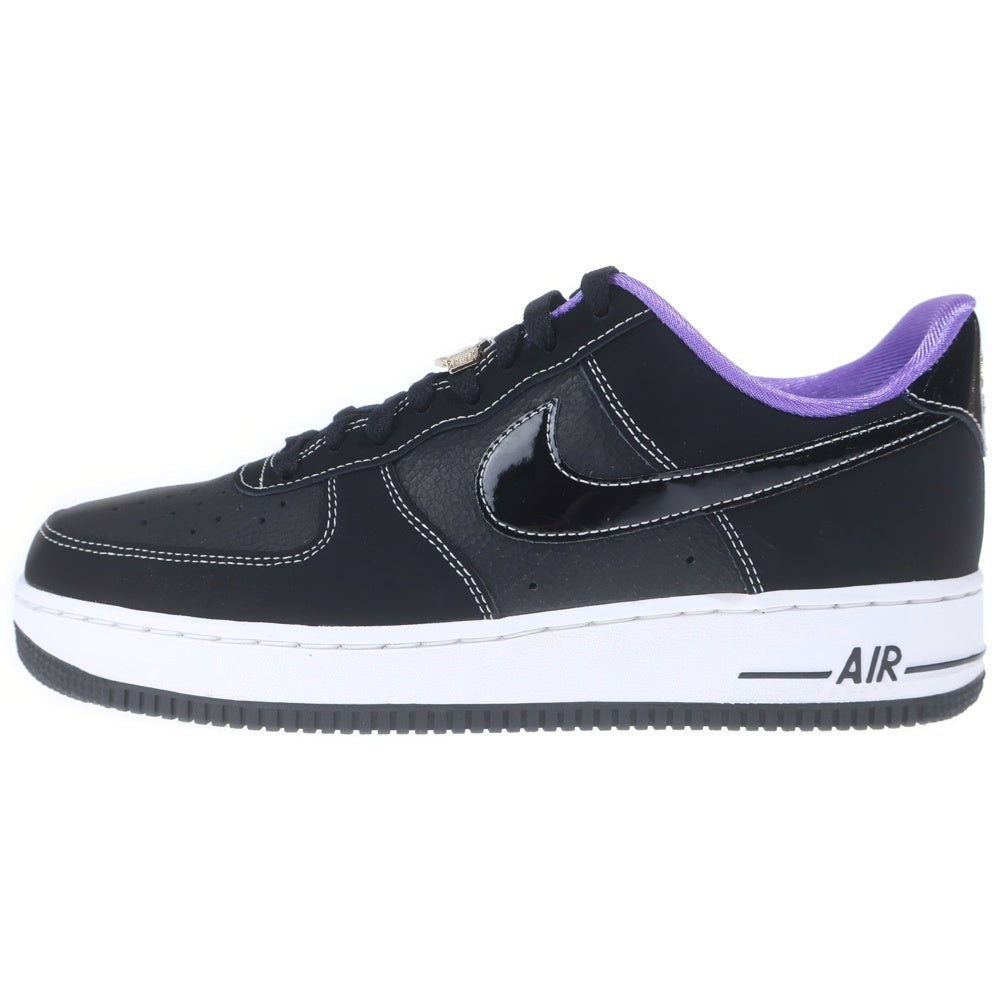 NIKE(ナイキ) AIR FORCE 1 07 LV8 EMB DR9866-001 エアフォース 1 ローカットスニーカー US10.5/28.5cm ブラック