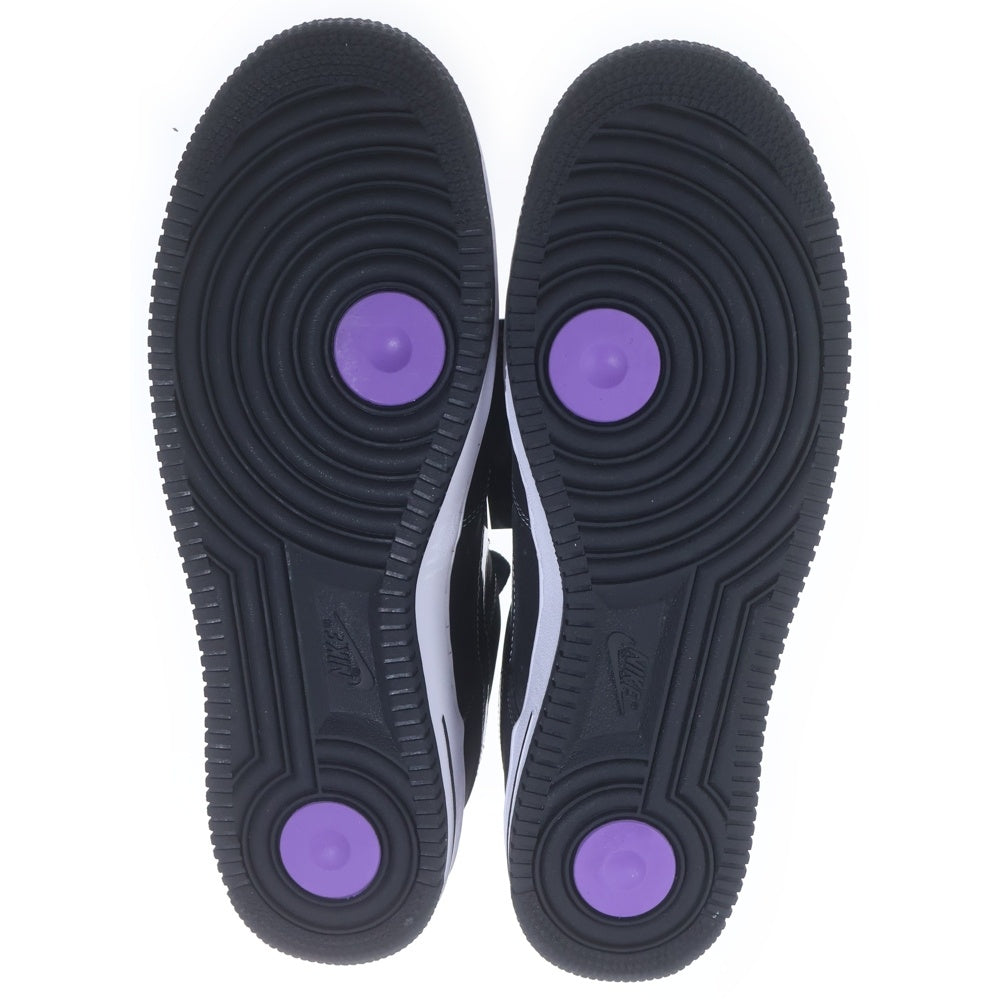 NIKE(ナイキ) AIR FORCE 1 07 LV8 EMB DR9866-001 エアフォース 1 ローカットスニーカー US10.5/28.5cm ブラック