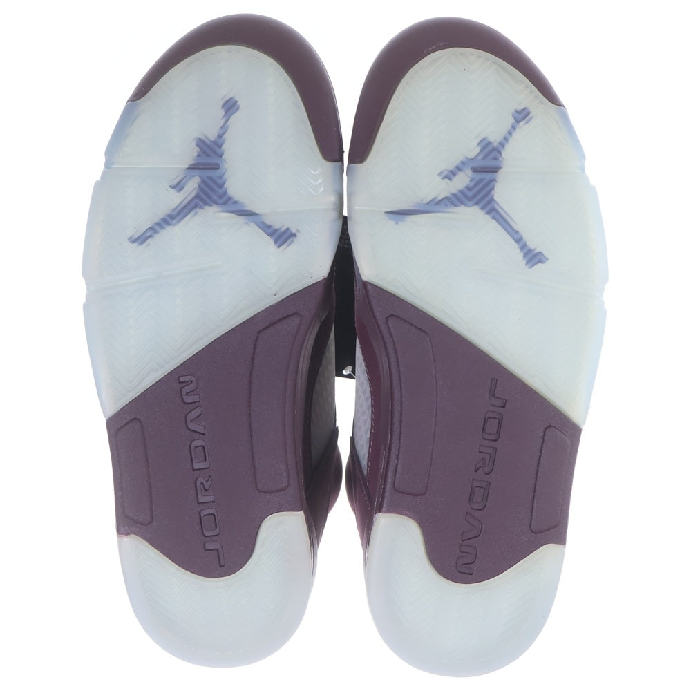 NIKE(ナイキ) AIR JORDAN 5 BURGUNDY DZ4131-600 エアジョーダン5 バーガンディ ハイカットスニーカー US8.5/26.5cm ワインレッド