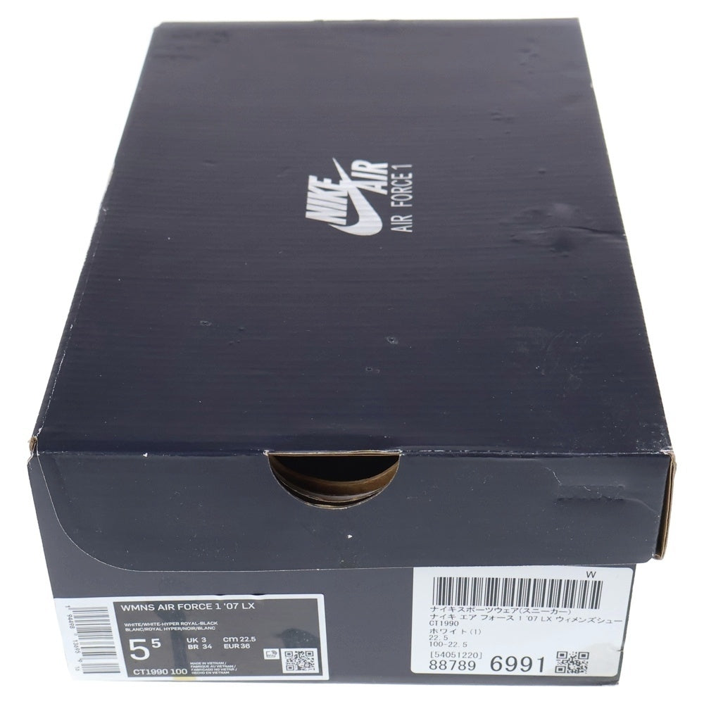 NIKE(ナイキ) WMNS AIR FORCE 1 CT1990-100 ウィメンズ エアフォース1 シスターフッド ローカットスニーカー US5.5/22.5cm ホワイト レディース