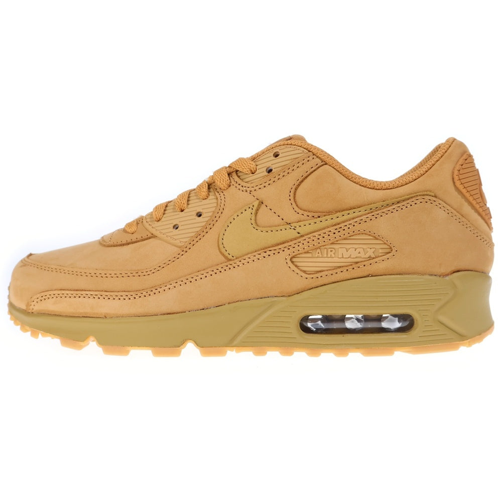 NIKE(ナイキ) AIR MAX 90 PRM FLAX WHEAT FZ5102-299 エアマックス プレミアム フラックス ウィート ローカットスニーカー US9.5/27.5cm ブラウン