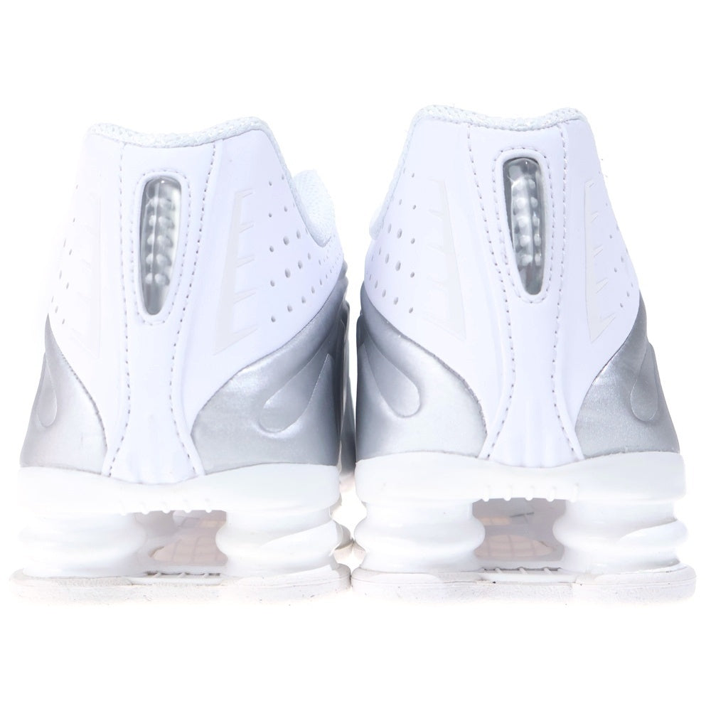 NIKE(ナイキ) SHOX R4 Metallic Silver HQ1988-101 ショックス メタリックシルバー ローカットスニーカー ホワイト US9.5/27.5cmcm