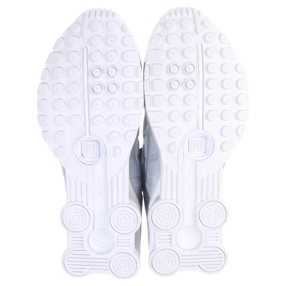 NIKE(ナイキ) SHOX R4 Metallic Silver HQ1988-101 ショックス メタリックシルバー ローカットスニーカー ホワイト US9.5/27.5cmcm