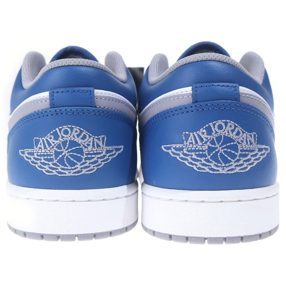 NIKE(ナイキ) AIR JORDAN 1 LOW True Blue 553558-412 エア ジョーダン 1 ローカットスニーカー ブルー US11.5/29.5cm