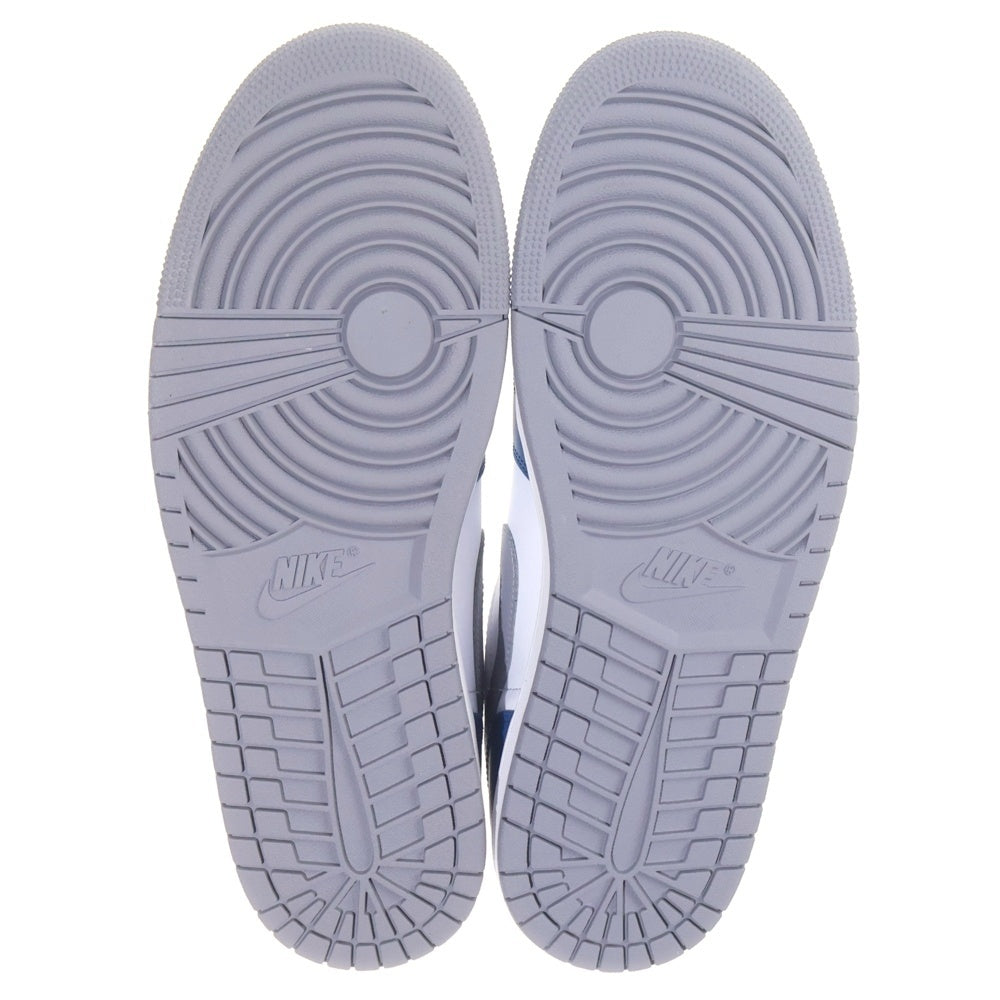 NIKE(ナイキ) AIR JORDAN 1 LOW True Blue 553558-412 エア ジョーダン 1 ローカットスニーカー ブルー US11.5/29.5cm