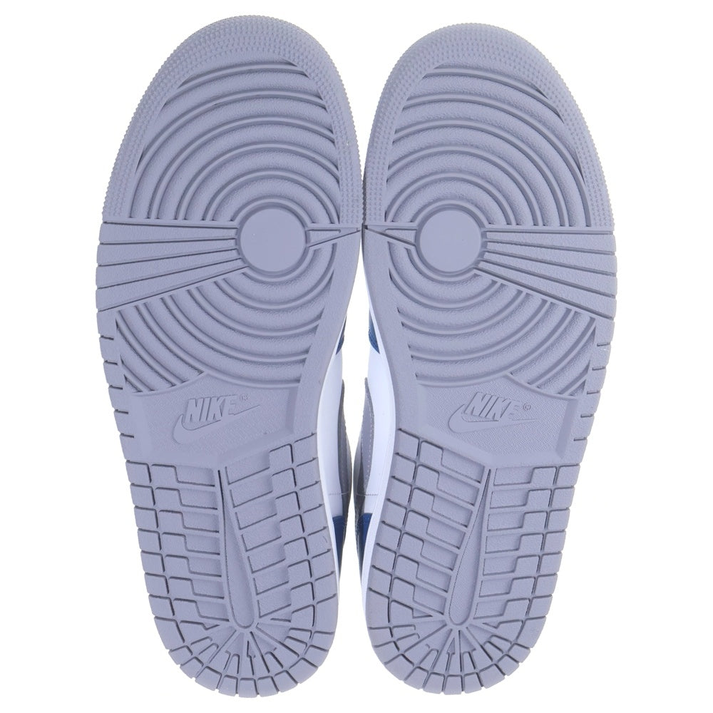 NIKE(ナイキ) AIR JORDAN 1 LOW True Blue 553558-412 エア ジョーダン 1 ローカットスニーカー ブルー US10.5/28.5cm