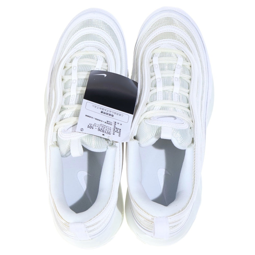 NIKE(ナイキ) AIR MAX97 921826-101 エアマックス97 ローカットスニーカー US9.5/27.5cm ホワイト
