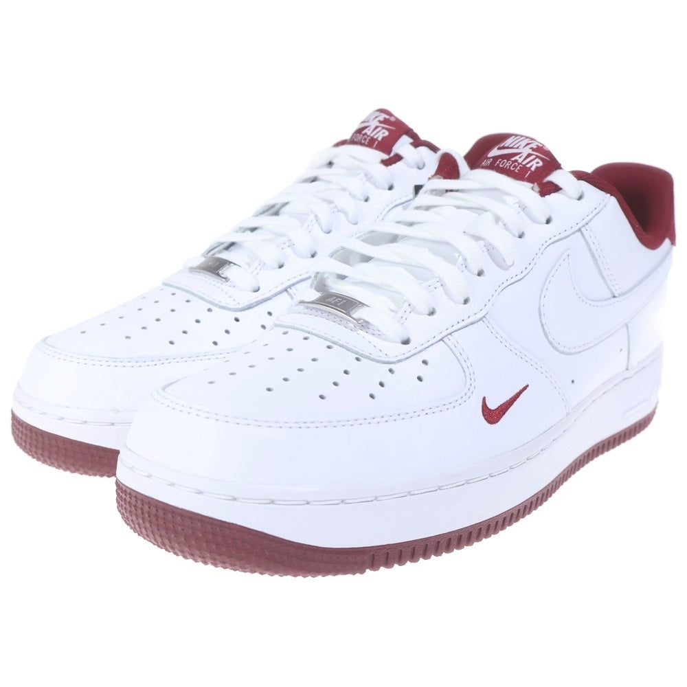 NIKE(ナイキ) AIR FORCE1 '07 LV8 HM9483-100 エアフォース1 ローカットスニーカー US11/29cm ホワイト/バーガンディ
