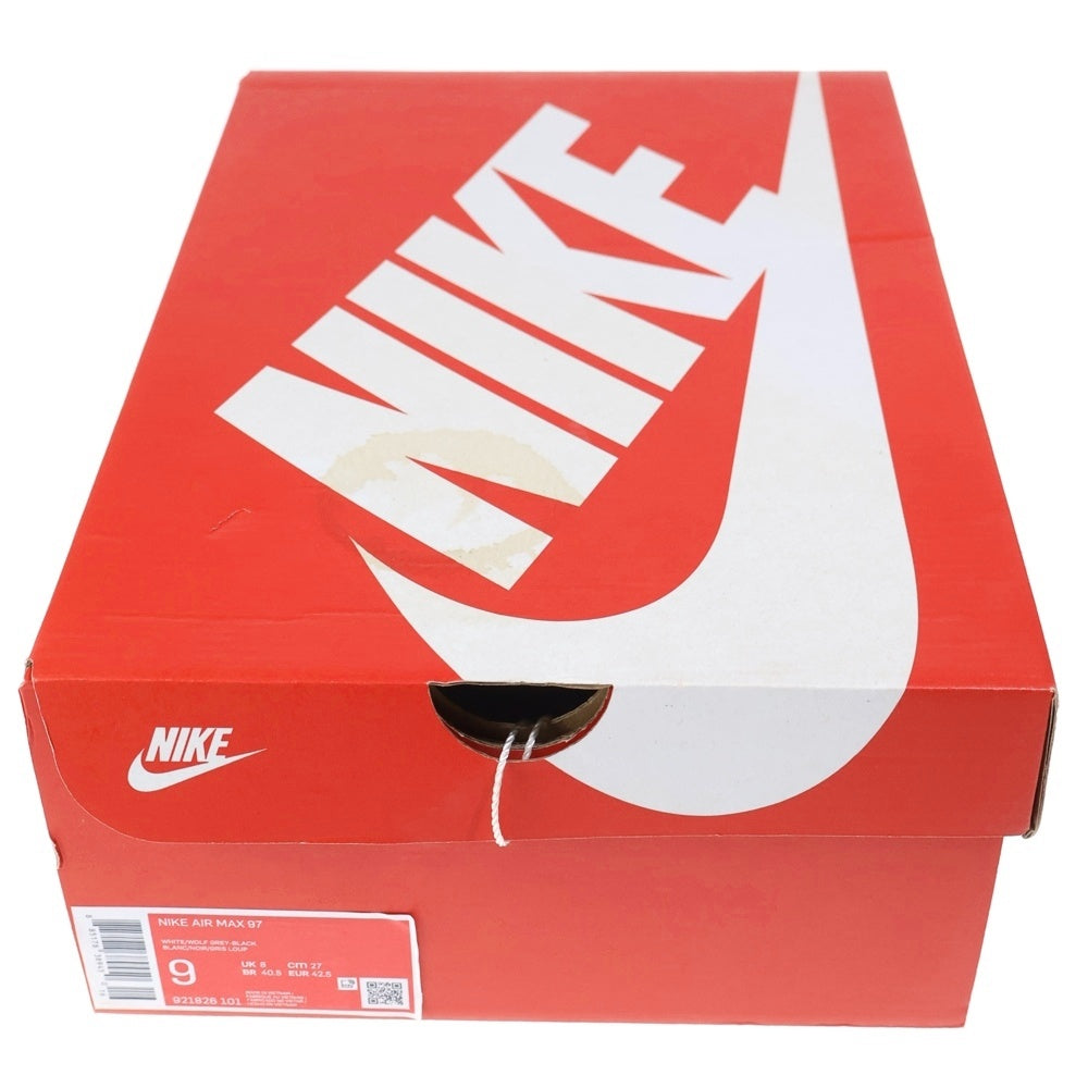NIKE(ナイキ) AIR MAX97 921826-101 エアマックス97 ローカットスニーカー US9/27cm ホワイト