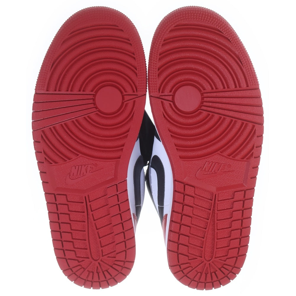 NIKE(ナイキ) AIR JORDAN 1 LOW 553558-161 エアジョーダン1 ローカットスニーカー US8.5/26.5cm ホワイト/ブラック/レッド