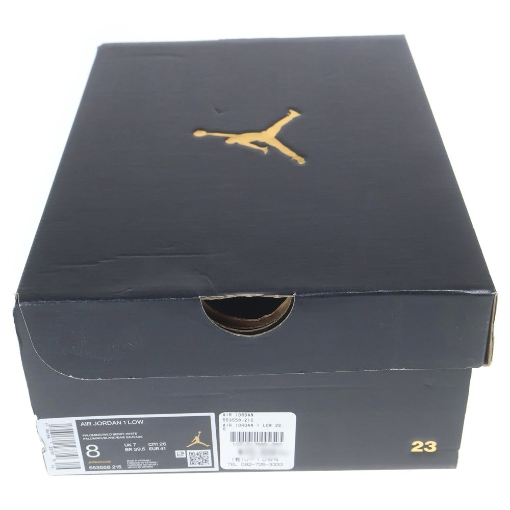 NIKE(ナイキ) AIR JORDAN 1 LOW 553558-215 エアジョーダン1 ローカットスニーカー US8/26cm マルチ