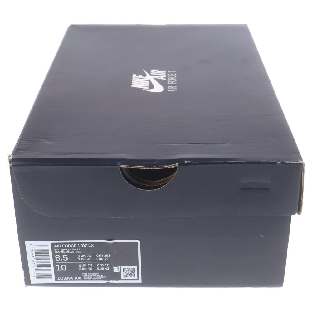 NIKE(ナイキ) AIR FORCE1 07 LX DC8894-100 エアフォース1 ローカットスニーカー US8.5/26.5cm ホワイト