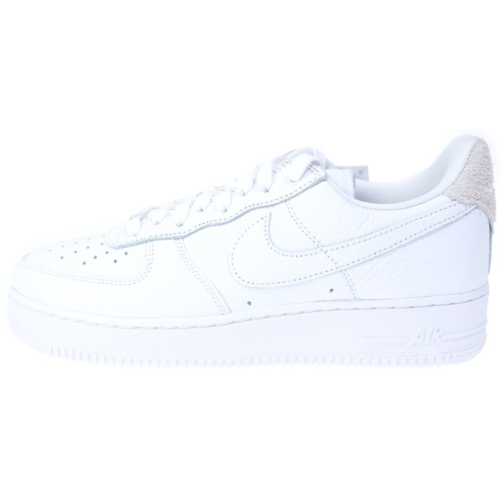 NIKE(ナイキ) AIR FORCE 1 07 CN2873-101 エアフォース1 クラフト バストグレー ローカットスニーカー US9/27.0cm ホワイト
