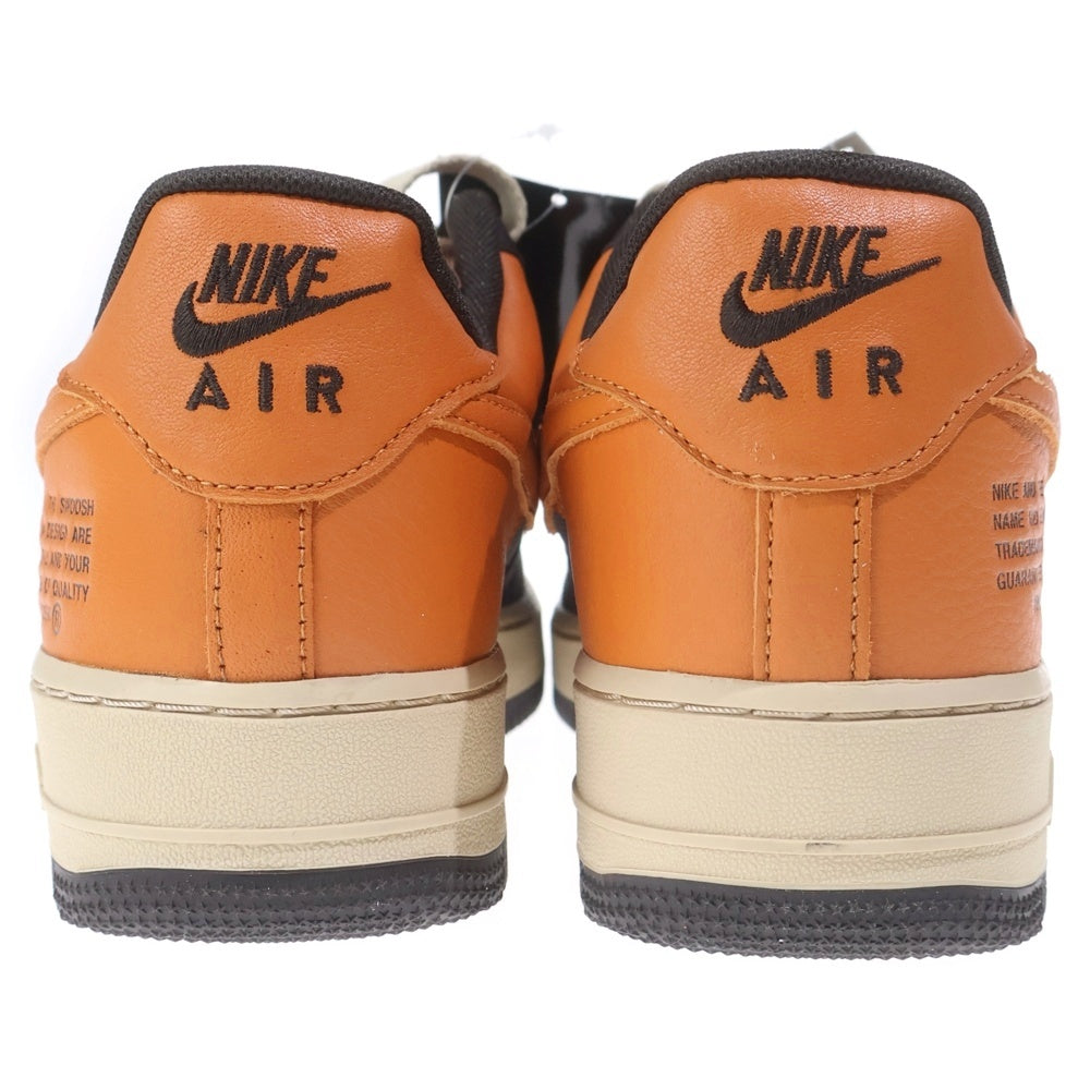 NIKE(ナイキ) AIR FORCE 1 LOW GORE-TEX DO2760-220 エアフォース1 ゴアテックス ローカットスニーカー US11/29.0cm オレンジ/ブラウン