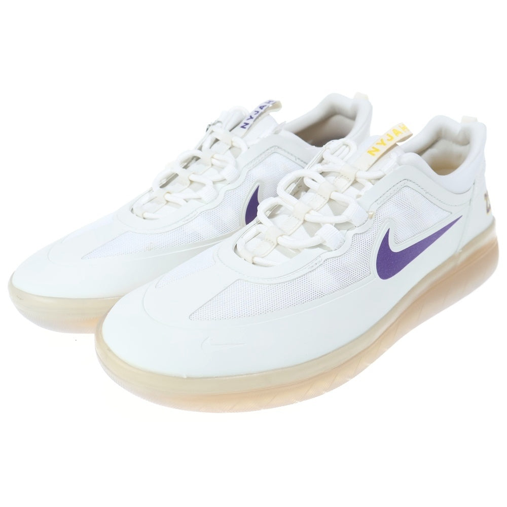 NIKE SB(ナイキエスビー) ×NBA NYJAH FREE 2 LAKERS DA3439-100 ナイジャ フリー 2 レイカーズ ローカットスニーカー US11/29.0cm ホワイト