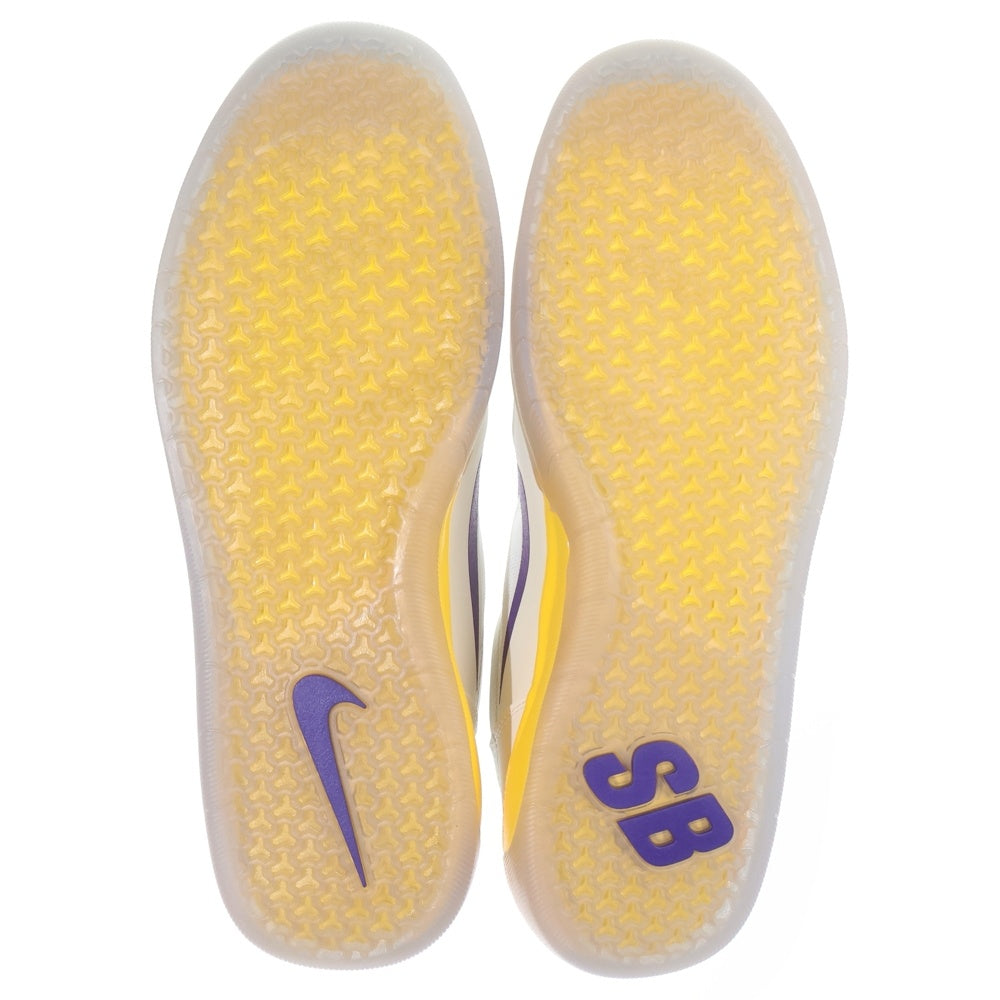 NIKE SB(ナイキエスビー) ×NBA NYJAH FREE 2 LAKERS DA3439-100 ナイジャ フリー 2 レイカーズ ローカットスニーカー US11/29.0cm ホワイト