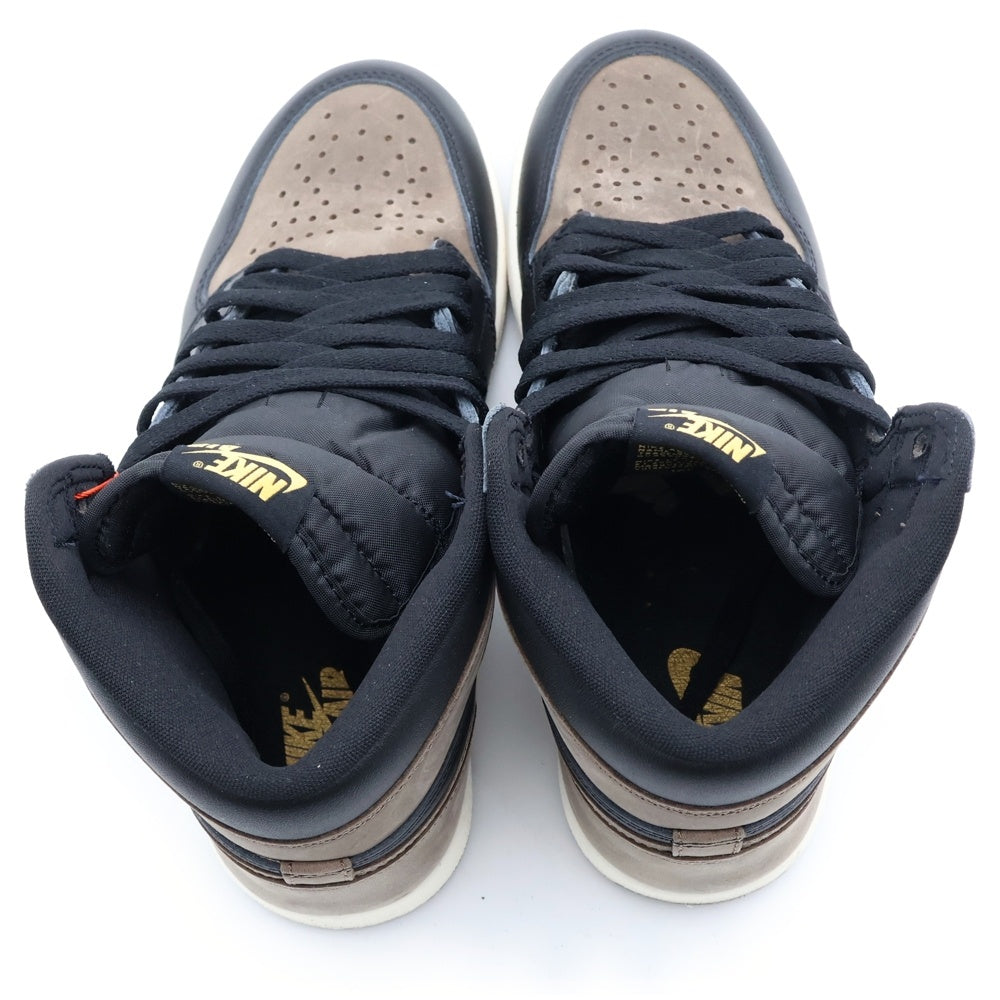 NIKE(ナイキ) AIR JORDAN 1 RETRO HIGH OG PALOMINO DZ5485-020 エアジョーダン1 レトロ パロミノ ハイカットスニーカー US8/26.0cm ブラウン/ブラック