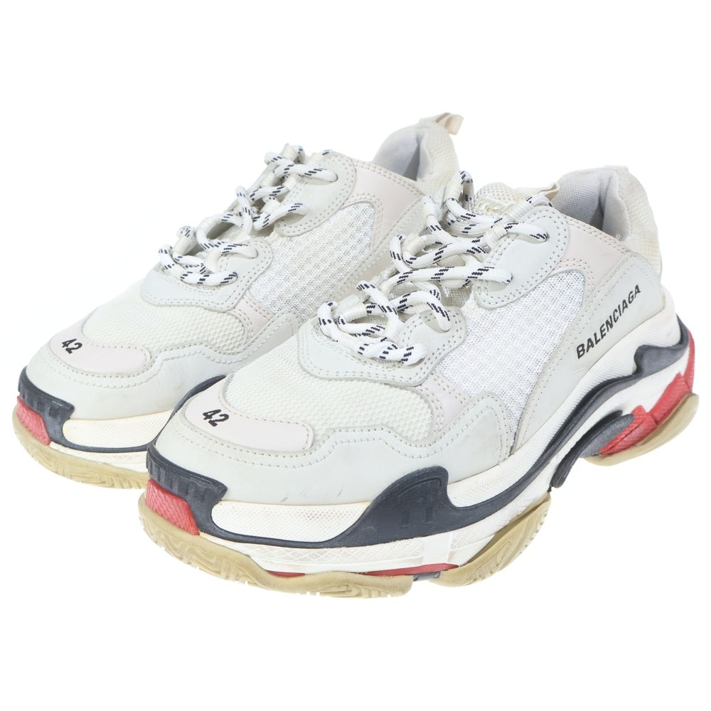 BALENCIAGA(バレンシアガ) Triple-S Trainers 533882 トリプル エス ローカット ダッド スニーカー ホワイト