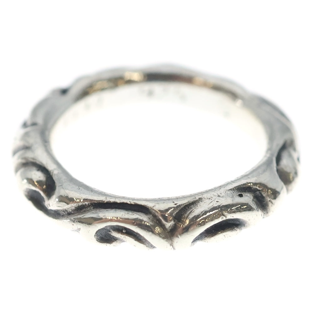 CHROME HEARTS(クロムハーツ) SCRL BAND スクロールバンド リング シルバー BCA351
