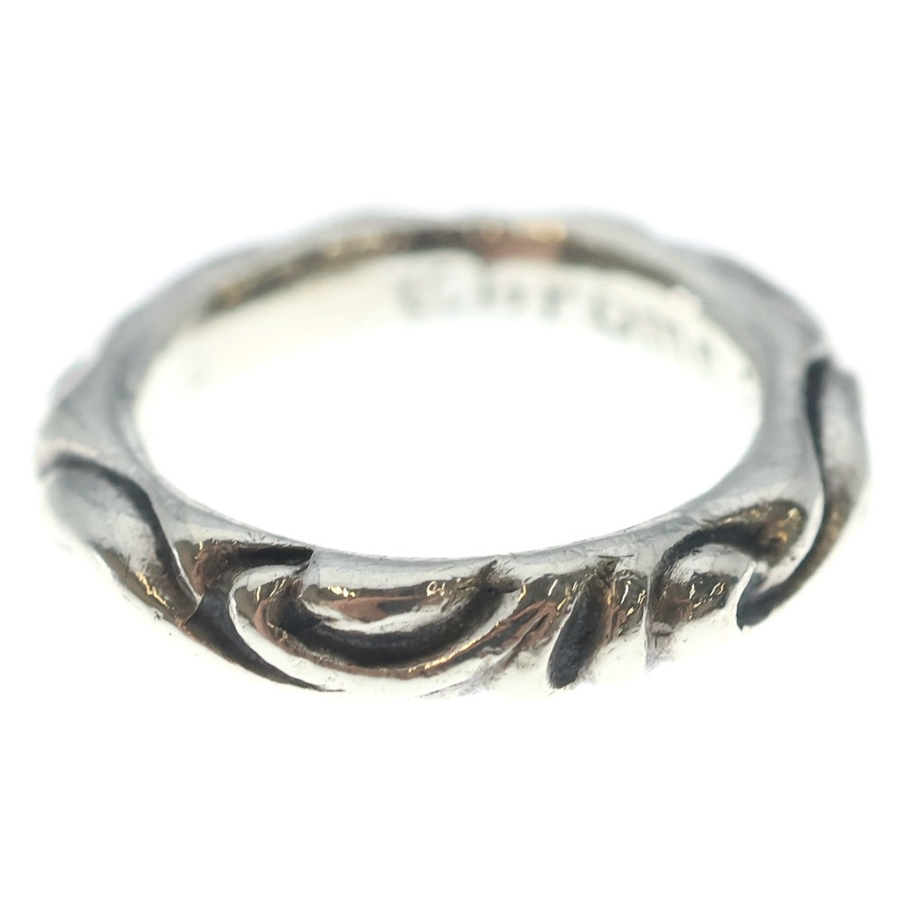 CHROME HEARTS(クロムハーツ) SCRL BAND スクロールバンド リング シルバー BCA351