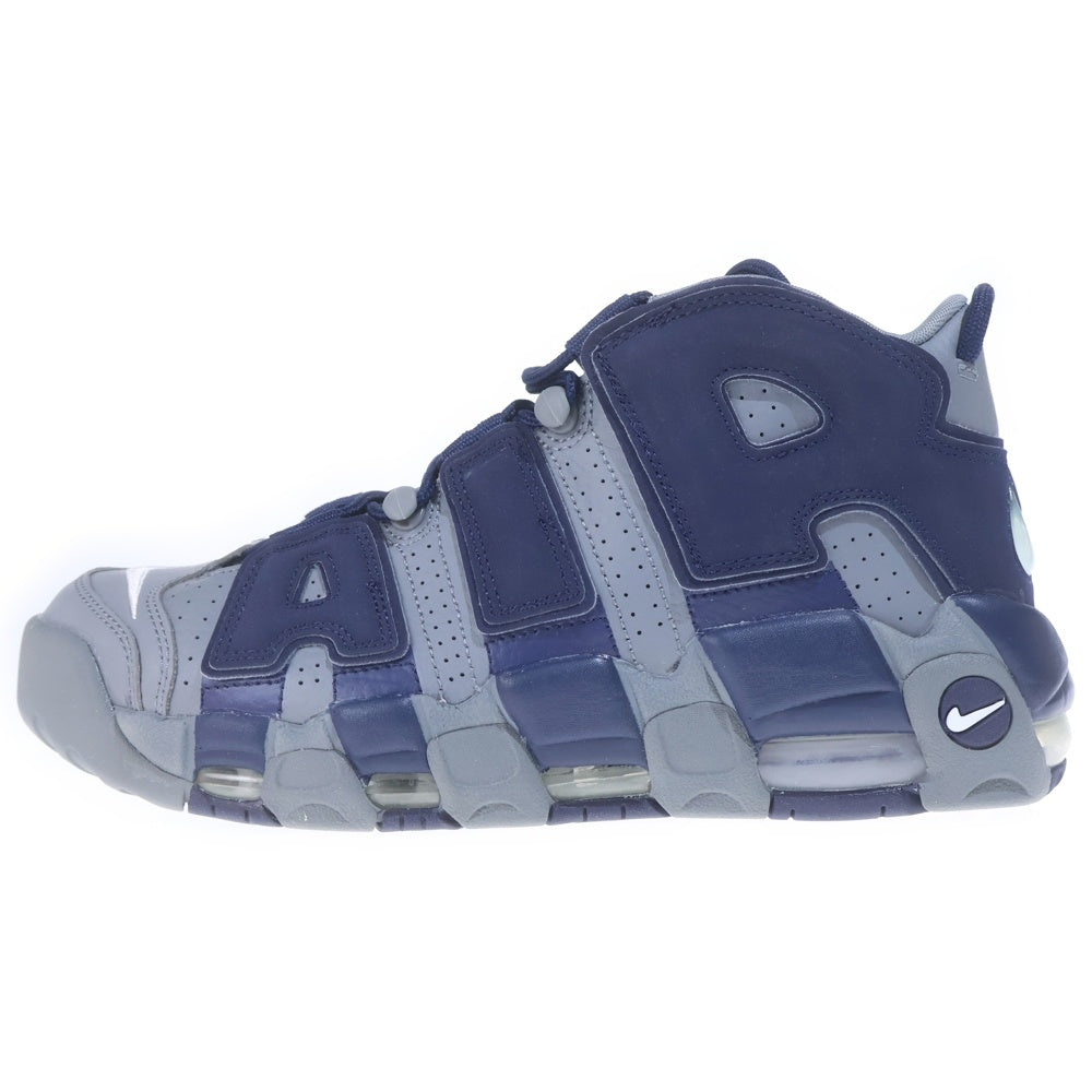 NIKE(ナイキ) AIR MORE UPTEMPO 96 MIDNIGHT NAVY 921948-003 エアモアアップテンポ 96 ミッドナイトネイビー US9.5/27.5cm ネイビー/グレー