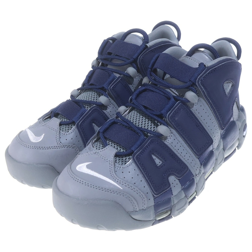NIKE(ナイキ) AIR MORE UPTEMPO 96 MIDNIGHT NAVY 921948-003 エアモアアップテンポ 96 ミッドナイトネイビー US9.5/27.5cm ネイビー/グレー