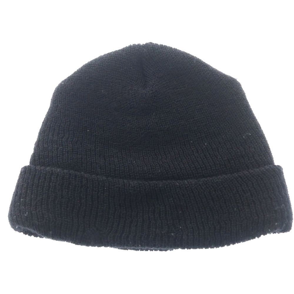 CHROME HEARTS(クロムハーツ) CH Logo Embroidery Beanie CHロゴ刺繍ビーニー ニット帽 ブラック