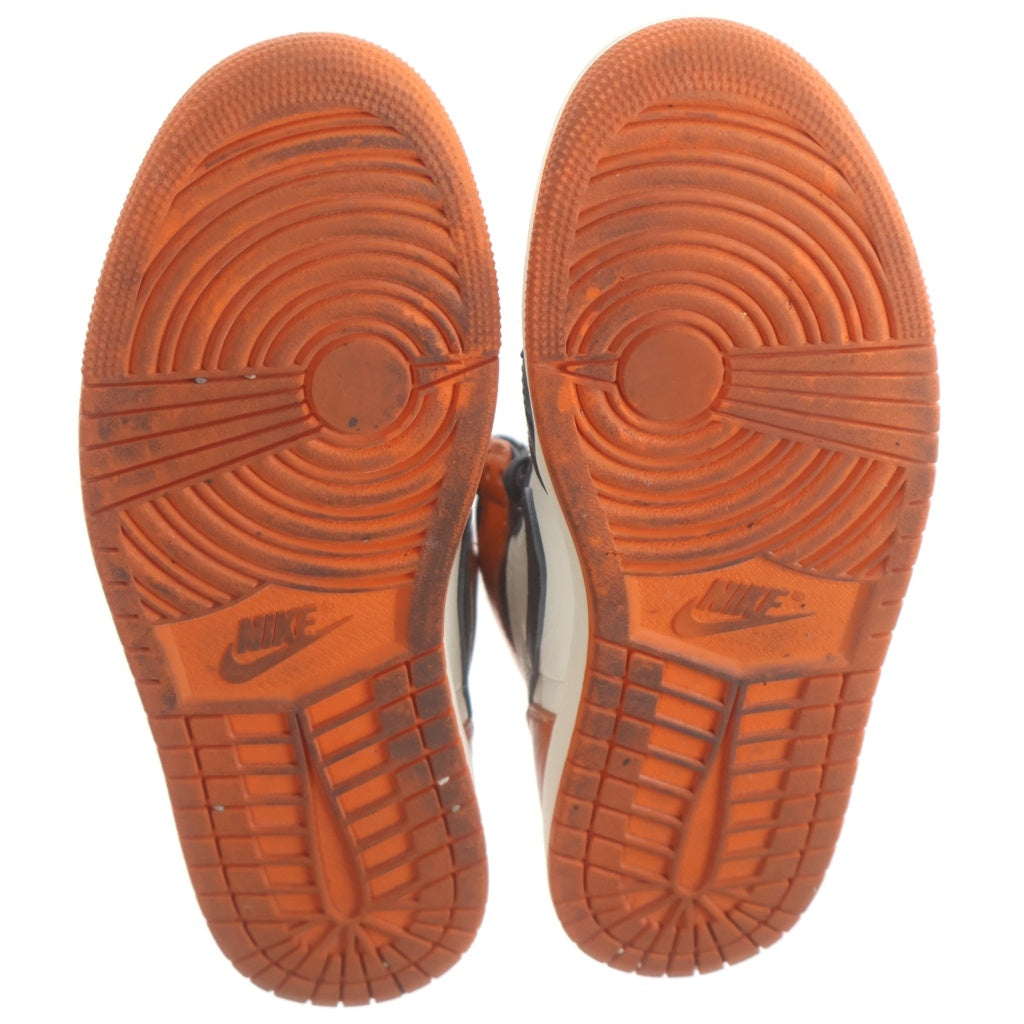 NIKE(ナイキ) AIR JORDAN 1 RETRO HIGH OG SHATTERED BACKBOARD エアジョーダン 1 レトロ シャッタード バックボード レザーハイカットスニーカー US7/25.0cm DZ5485-008 レディース