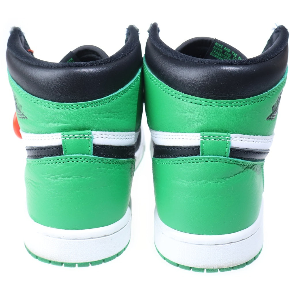 NIKE(ナイキ) AIR JORDAN 1 RETRO HIGH OG CELTICS DZ5485-031 エアジョーダン 1 セルティック ローカットスニーカー US7/25.0cm ブラック/ホワイト/グリーン