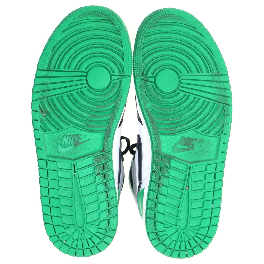 NIKE(ナイキ) AIR JORDAN 1 RETRO HIGH OG CELTICS DZ5485-031 エアジョーダン 1 セルティック ローカットスニーカー US7/25.0cm ブラック/ホワイト/グリーン