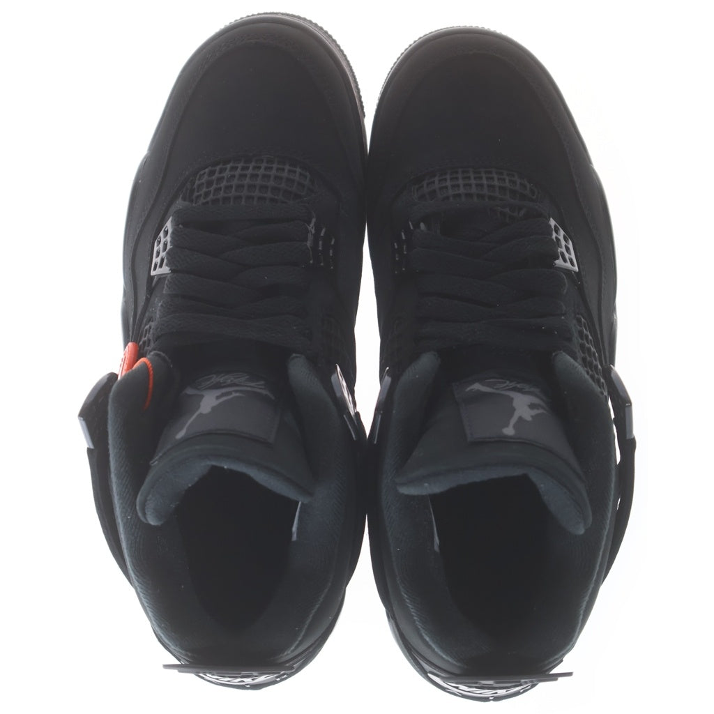 NIKE(ナイキ) AIR JORDAN 4 BLACK CAT FV5029‐010 エアジョーダン4 ブラックキャット ハイカットスニーカー US7.5/25.5cm ブラック