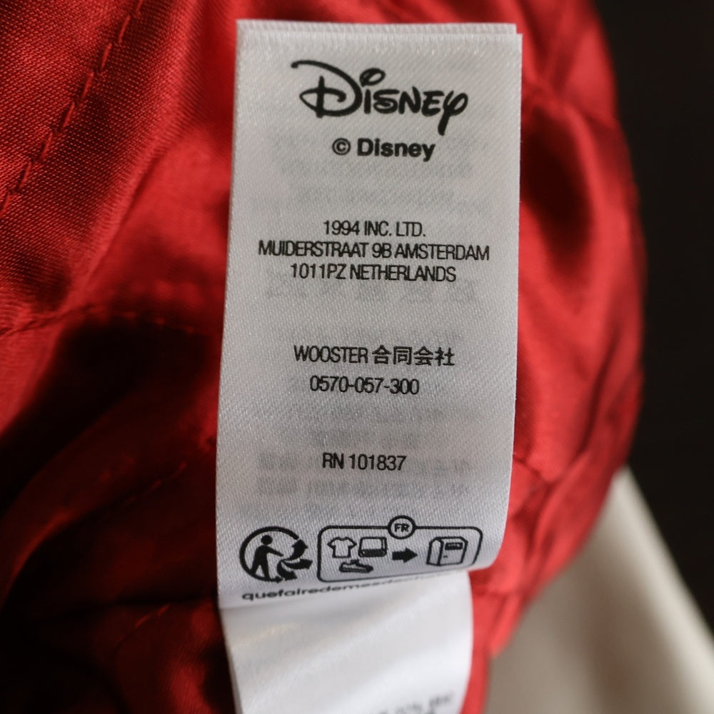 SUPREME(シュプリーム) 25AW x Number (N)ine x Mickey Mouse Varsity Jacket ナンバーナイン x ミッキーマウス バーシティジャケット レッド
