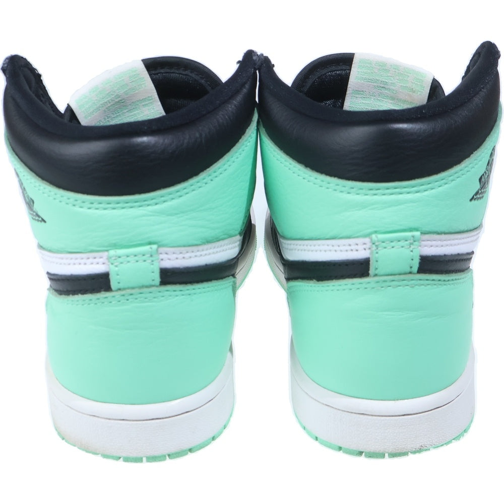 NIKE(ナイキ) AIR JORDAN 1 HIGH OG GREEN GLOW DZ5485-130 エアジョーダン ハイオージー グリーングロウ ハイカットスニーカー US7/25.0cm グリーン