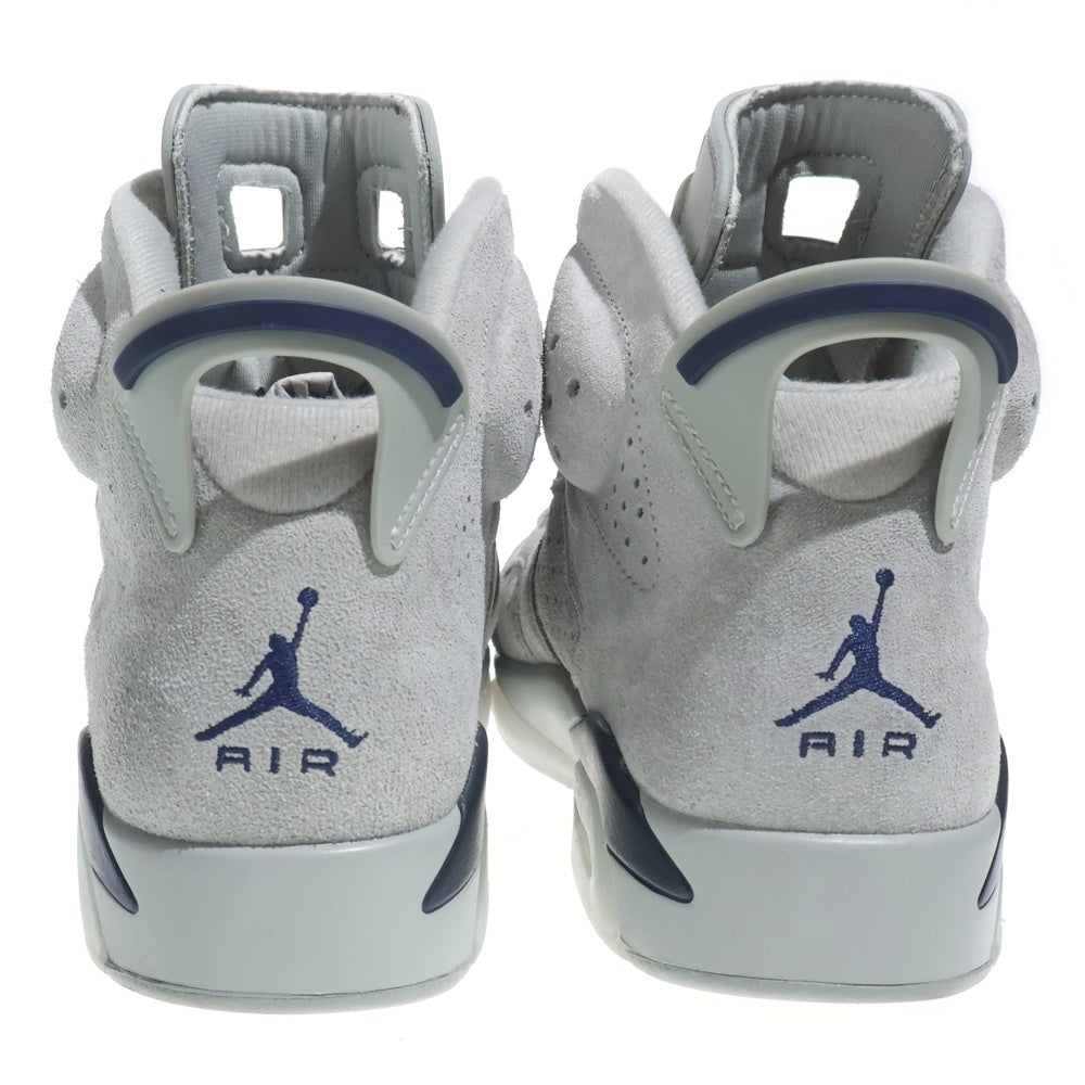 NIKE(ナイキ) AIR JORDAN 6 MAGNET AND COLLEGE NAVY CT8529-012 エアジョーダン6 ハイカットスニーカー US9.5/27.5cm グレー