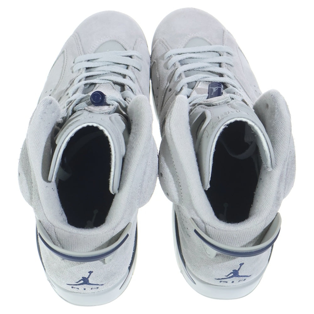 NIKE(ナイキ) AIR JORDAN 6 MAGNET AND COLLEGE NAVY CT8529-012 エアジョーダン6 ハイカットスニーカー US9.5/27.5cm グレー