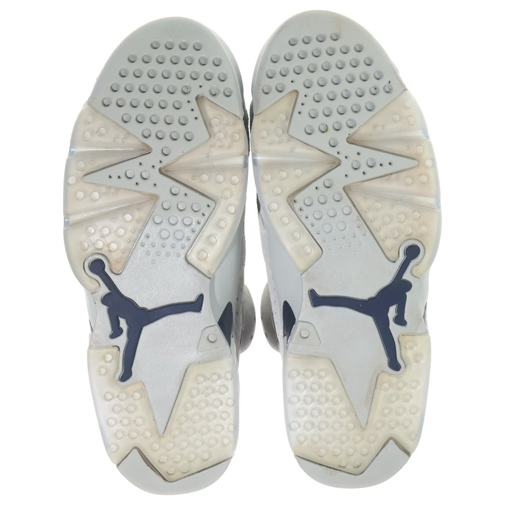 NIKE(ナイキ) AIR JORDAN 6 MAGNET AND COLLEGE NAVY CT8529-012 エアジョーダン6 ハイカットスニーカー US9.5/27.5cm グレー