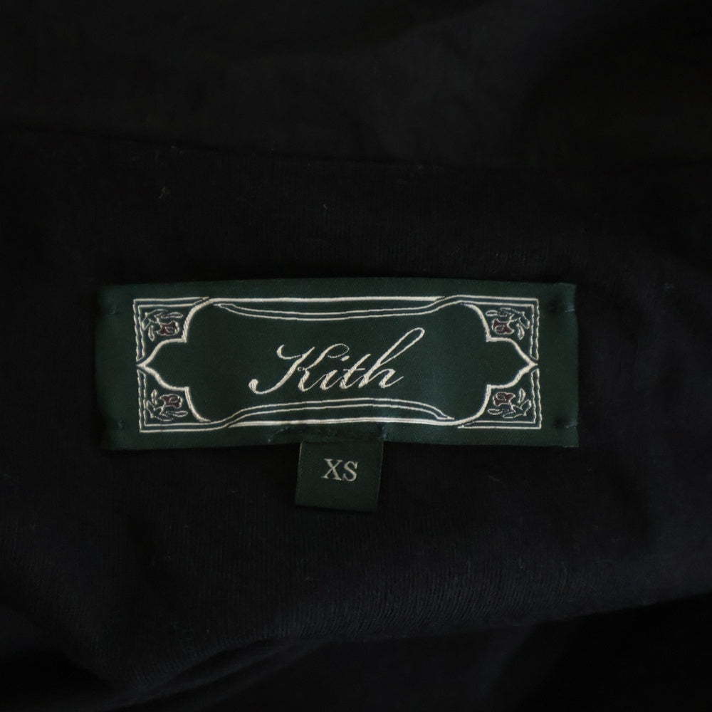 KITH(キス) Nylon Windsor Panelled Track Jacket KHM031763-001 ナイロン ジップアップトラックジャケット ブラック