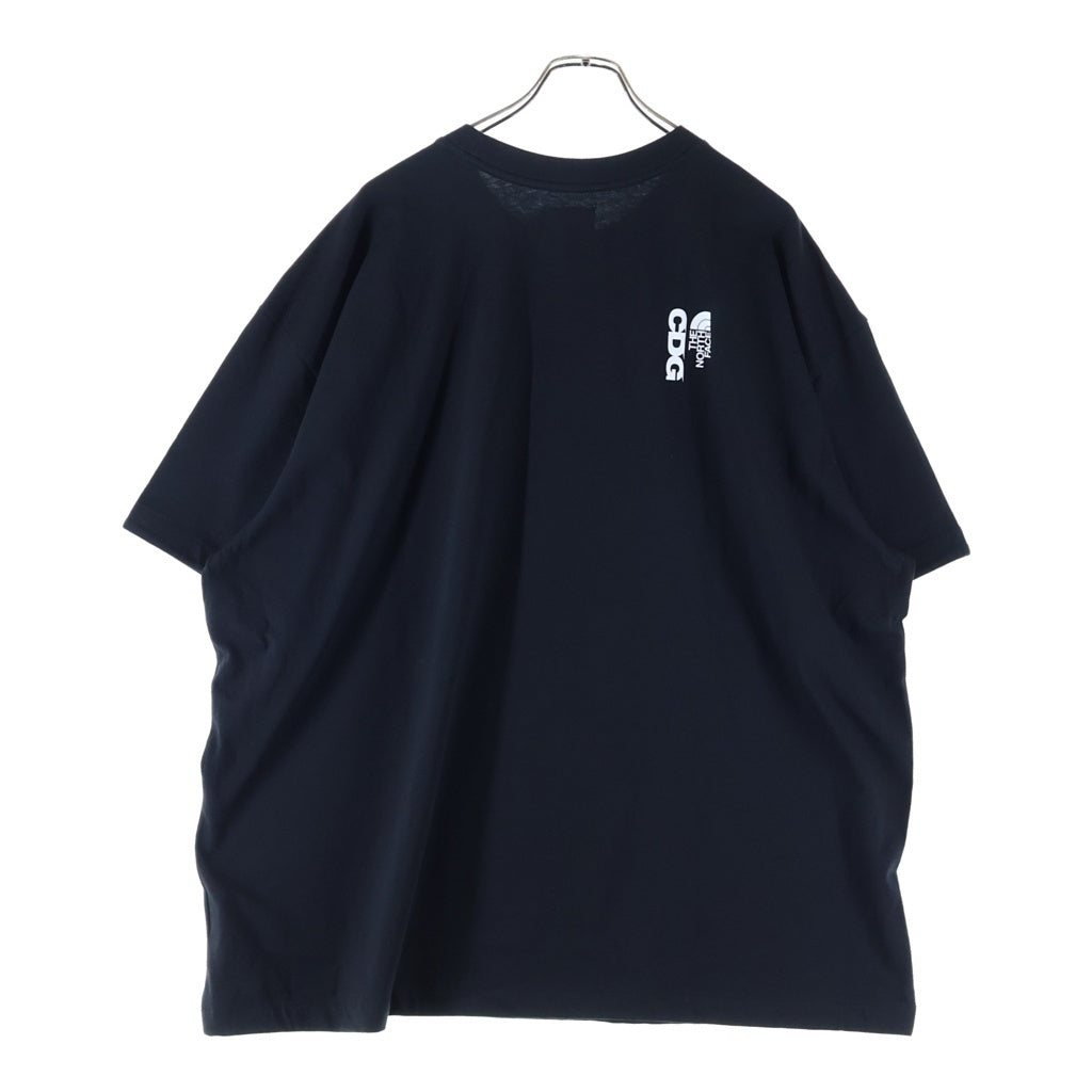 THE NORTH FACE(ザノースフェイス) x COMME des GARCONS CDG Short Sleeve Tee コムデギャルソン 半袖Tシャツ コットン NT02604CD ブラック