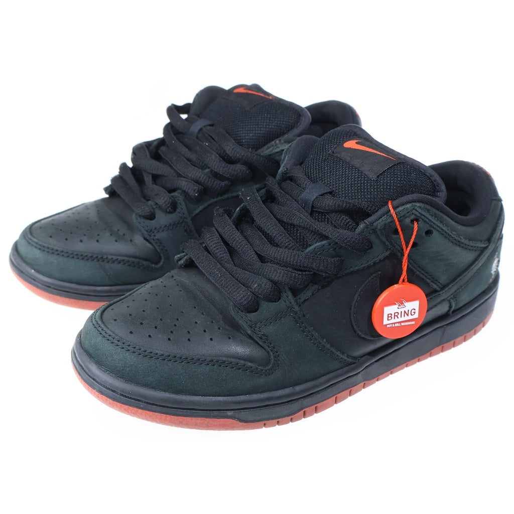 NIKE SB(ナイキエスビー) ×STAPLE DUNK LOW TRD QS BLACK PIGEON 883232-008 ステイプル ダンクロウ ブラックピジョン ローカットスニーカー US5.5/24.0cm ブラック レディース