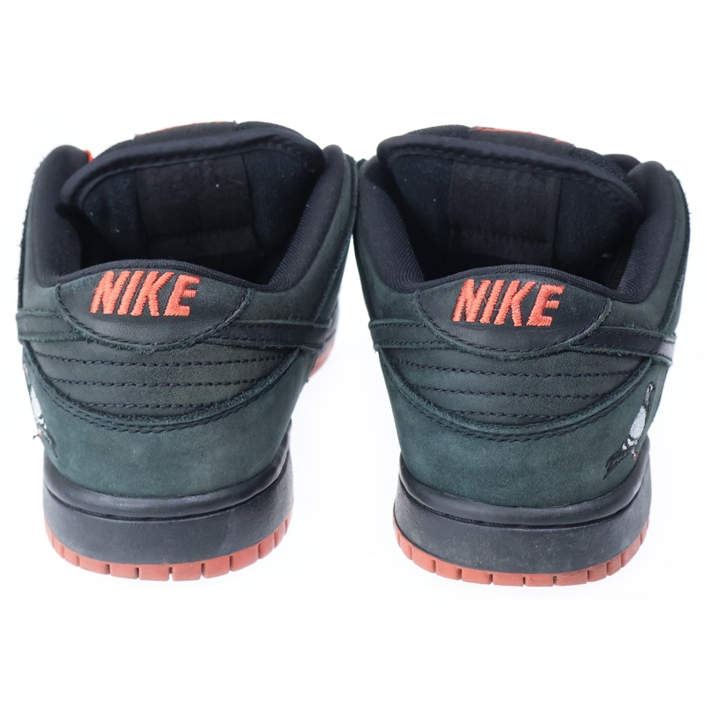 NIKE SB(ナイキエスビー) ×STAPLE DUNK LOW TRD QS BLACK PIGEON 883232-008 ステイプル ダンクロウ ブラックピジョン ローカットスニーカー US5.5/24.0cm ブラック レディース